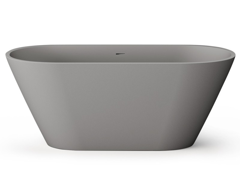 PAA Свободно стоящая ванна DECO NUDO 1660x725, silkstone, matte grey