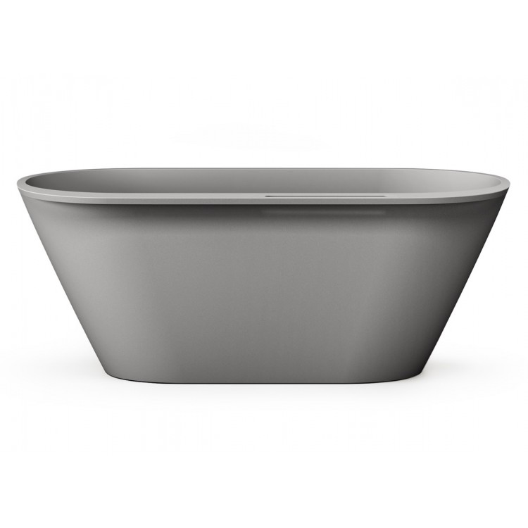 PAA Свободно стоящая ванна DECO RIM 1660x815, silkstone, matte grey PAA Свободно стоящая ванна DECO RIM 1660x815, silkstone, matte grey