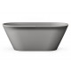 PAA Свободно стоящая ванна DECO RIM 1660x815, silkstone, matte grey PAA Свободно стоящая ванна DECO RIM 1660x815, silkstone, matte grey