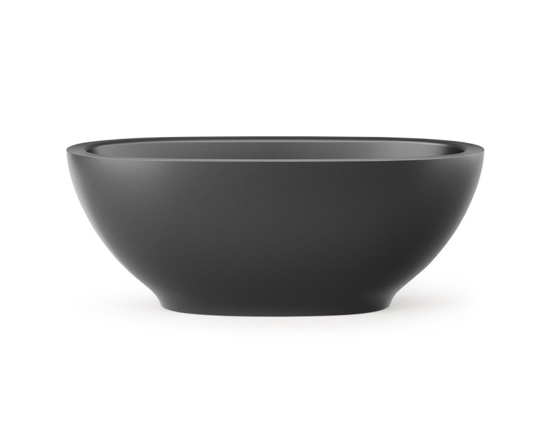 PAA Свободно стоящая ванна FELICE 1800x900, silkstone, graphite