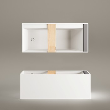 Vanna Paa INFINITY SilkStone 1795x795mm balta