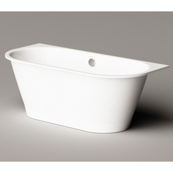 Vanna Paa VARIO XL Akmans masas ar 2 noapaļotiem stūriem AD 1750x800mm, Balta