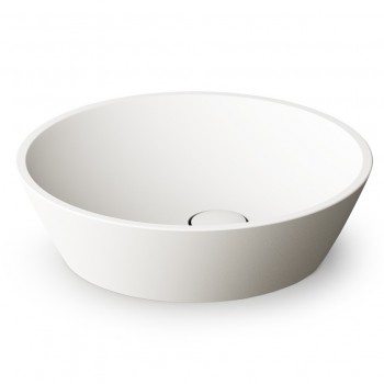 Izlietne PAA DECO SilkStone Ø 450mm Balta