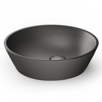 Izlietne PAA DECO S SilkStone Ø 450mm Grafīta