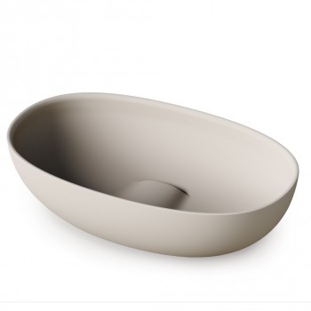 Izlietne PAA BELLA SilkStone 650x390mm matte caffe latte