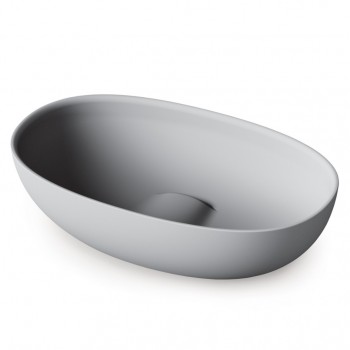Izlietne PAA BELLA SilkStone 650x390mm matte grey