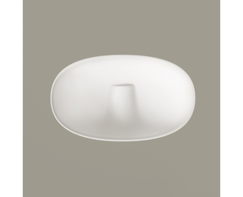 PAA Uzliekamā izlietne BELLA 650x390mm, balta