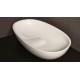 PAA Uzliekamā izlietne BELLA 650x390mm, silkstone, matte caffelatte PAA Uzliekamā izlietne BELLA 650x390mm, silkstone, matte caffelatte
