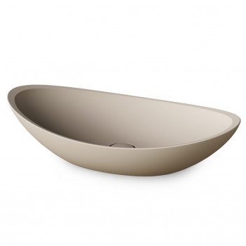 Izlietne PAA FELICE SilkStone 690x375mm Matte caffe latte