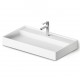 PAA Uzliekamā izlietne INFINITY 800x470 mm, silkstone, balta PAA Uzliekamā izlietne INFINITY 800x470 mm, silkstone, balta