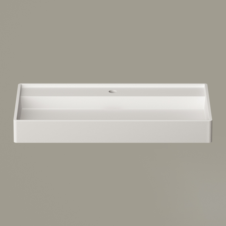 PAA Uzliekamā izlietne INFINITY 800x470 mm, silkstone, matte grey PAA Uzliekamā izlietne INFINITY 800x470 mm, silkstone, matte grey