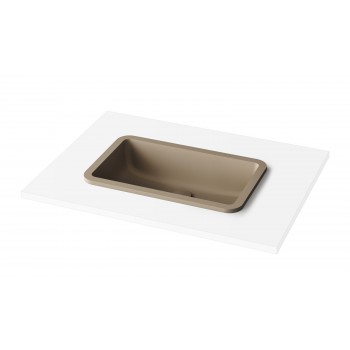 Izlietne PAA OPUS IN SilkStone 52x320mm matte caffe latte
