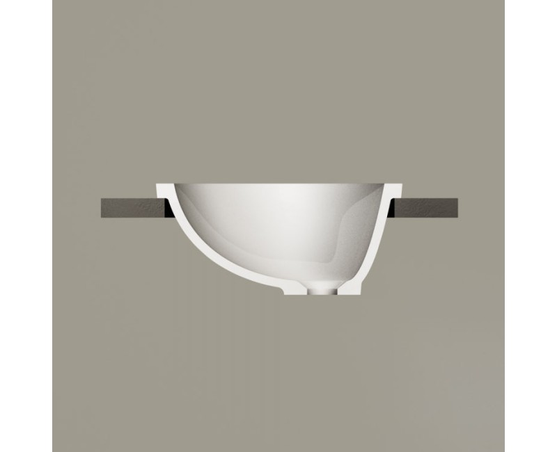 PAA OVO IN Раковина встраиваемая 55x37см