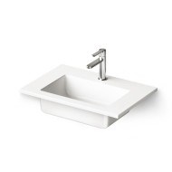 Izlietne PAA LOTO MINI Akmens masas 60x400mm, Balta