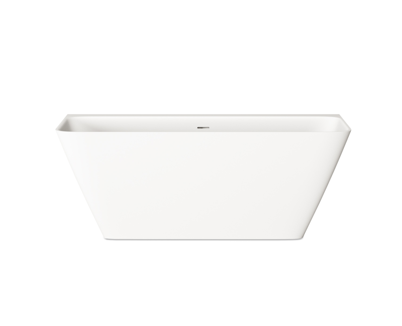 PAA Свободно стоящая ванна QUADRO WALL 1600x750, silkstone, VAQUAWAS/00