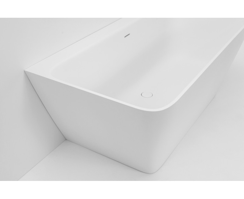 PAA Свободно стоящая ванна QUADRO WALL 1600x750, silkstone, VAQUAWAS/00