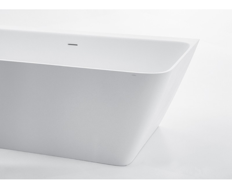 PAA Свободно стоящая ванна QUADRO WALL 1600x750, silkstone, VAQUAWAS/00