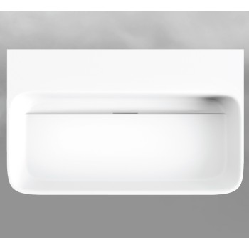 Раковина PAA QUADRO SilkStone 700x430мм матовый серый