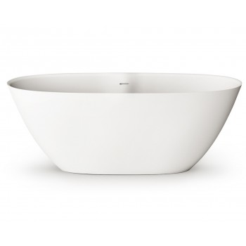 Vanna Paa PERLA SilkStone 1600x750mm Balta