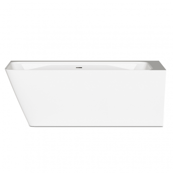 Vanna Paa QUADRO A Akmens masas 1600x750mm balta