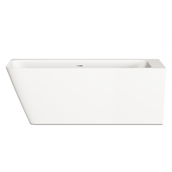 Vanna Paa QUADRO CORNER A SilkStone 1600x750mm Balta