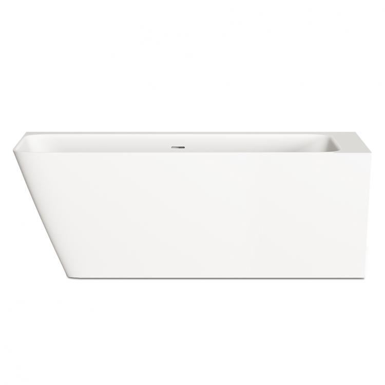 PAA Silkstone stūra vanna QUADRO CORNER A 1600x750, balta matēta PAA Silkstone stūra vanna QUADRO CORNER A 1600x750, balta matēta