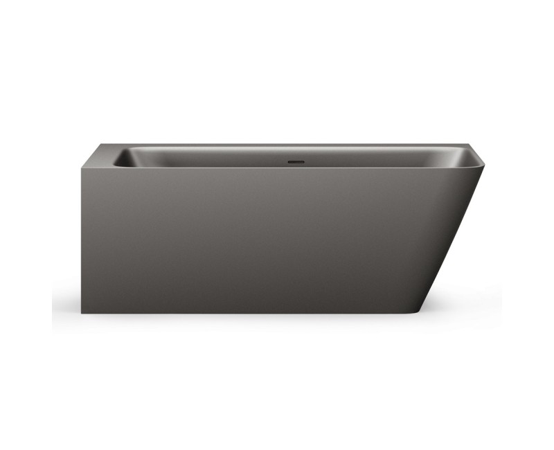 PAA Silkstone stūra vanna QUADRO CORNER D 1600x750, graphite