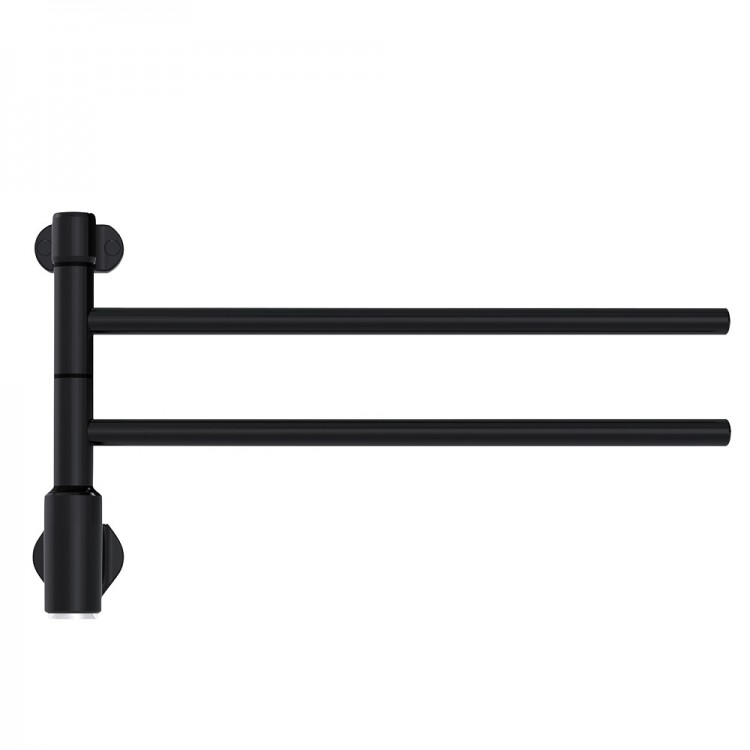 PAX Flex I 2/550 Momento II Elektriskais dvieļu žāvētājs 20W, melns PAX Flex I 2/550 Momento II Elektriskais dvieļu žāvētājs 20W, melns