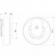 PAX Norte 100 Полностью автоматический вентилятор с Bluetooth, белый PAX Norte 100 Полностью автоматический вентилятор с Bluetooth, белый