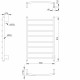 PAX Foxtrot Электрический полотенцесушитель 80W, правая сторона PAX Foxtrot Электрический полотенцесушитель 80W, правая сторона