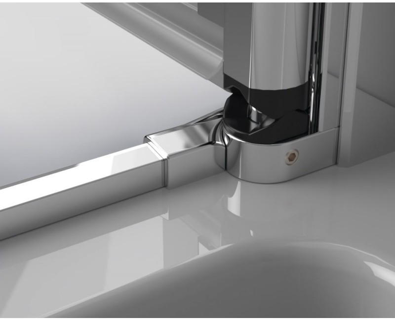 Radaway Pusapaļa dušas kabīne Eos PDD II 100x100