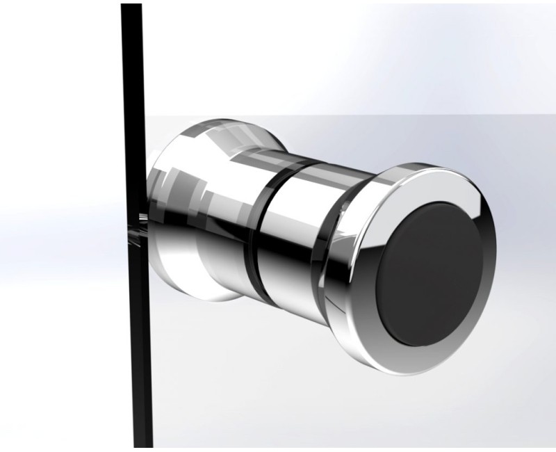 Radaway Pusapaļa dušas kabīne Eos PDD II 100x100