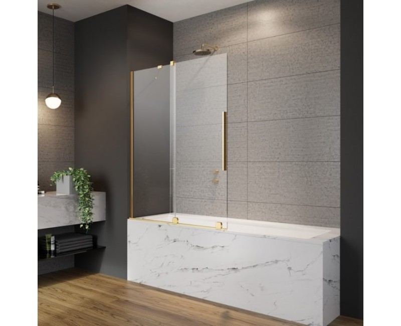 Radaway Шторка на ванну с раздвижными дверцами Furo Gold II PND L 130 cm