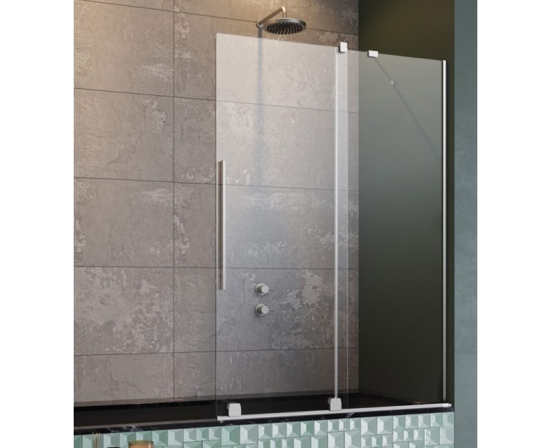 Radaway vannas sieniņa ar bīdāmām durvīm Furo II PND R 130 cm