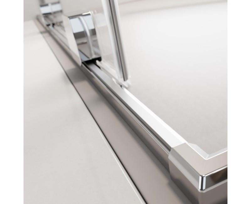 Radaway vannas sieniņa ar bīdāmām durvīm Furo II PND R 130 cm