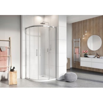 Radaway Душевой уголок полукруглый Idea PDD 100x100см