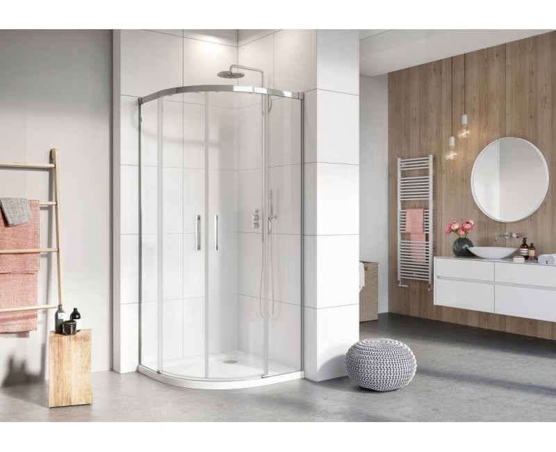 Radaway Pusapaļa dušas kabīne IDEA PDD 80x80cm