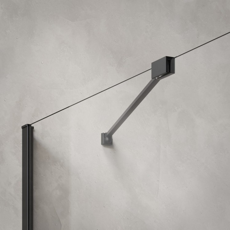 Radaway Vannas sieniņa IDEA Black PNJ II Factory 80 cm Radaway Vannas sieniņa IDEA Black PNJ II Factory 80 cm