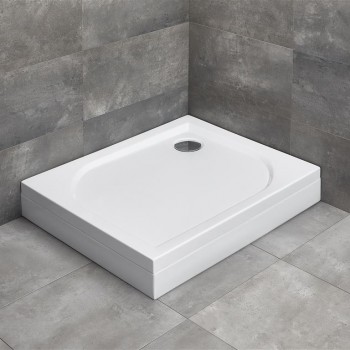 Radaway Душевой поддон прямоуголный DELOS D 100x75 R, balts