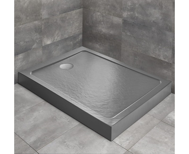 Radaway Душевой поддон прямоуголный DOROS F Compact 120x80cm, антрацит камень
