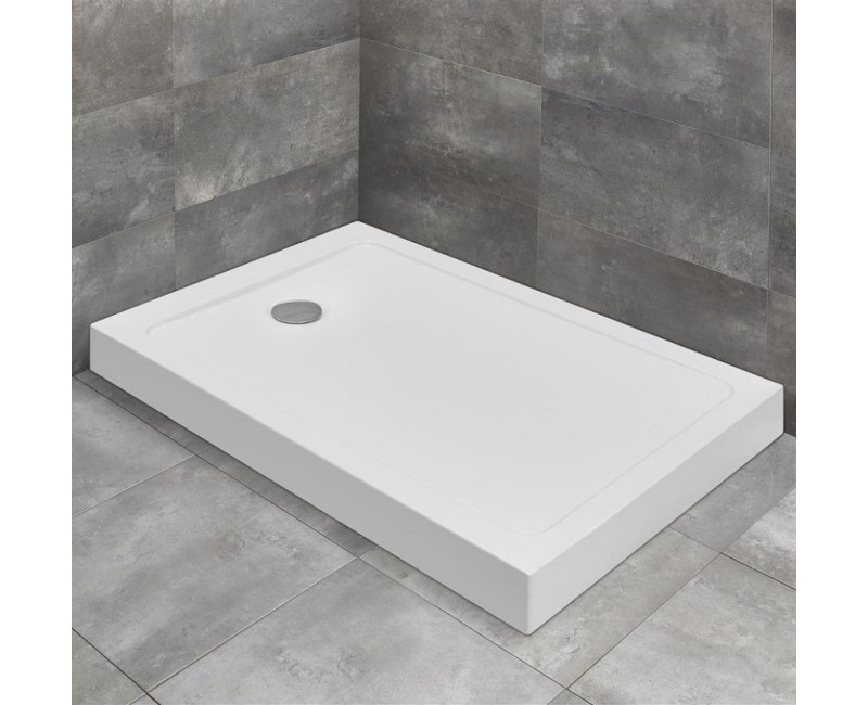 Radaway Душевой поддон прямоуголный DOROS F Compact 100x80cm, белый