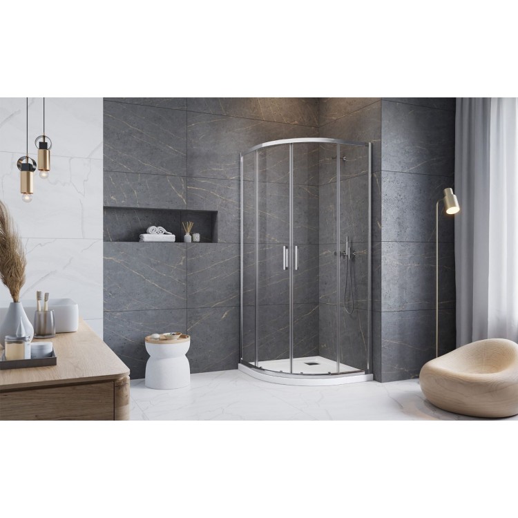 Radaway Pusapaļa dušas kabīne Premium Pro PDD 80x80cm Radaway Pusapaļa dušas kabīne Premium Pro PDD 80x80cm
