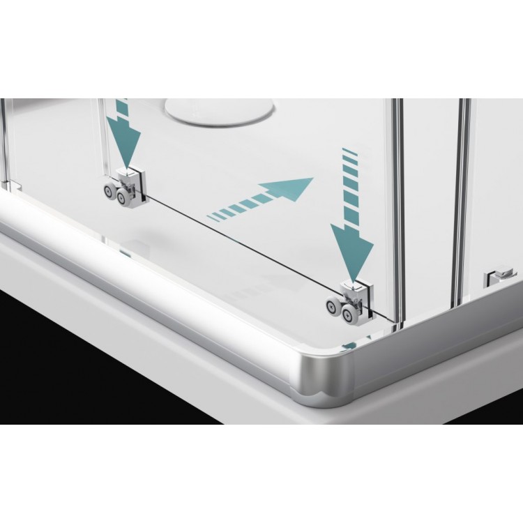 Radaway Квадратная душевая кабина Dolphi Premium Plus C 80x80 Radaway Квадратная душевая кабина Dolphi Premium Plus C 80x80