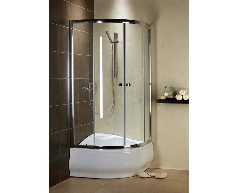 Radaway Dušas kabīne pusapaļa Dolphi Premium A 90x90