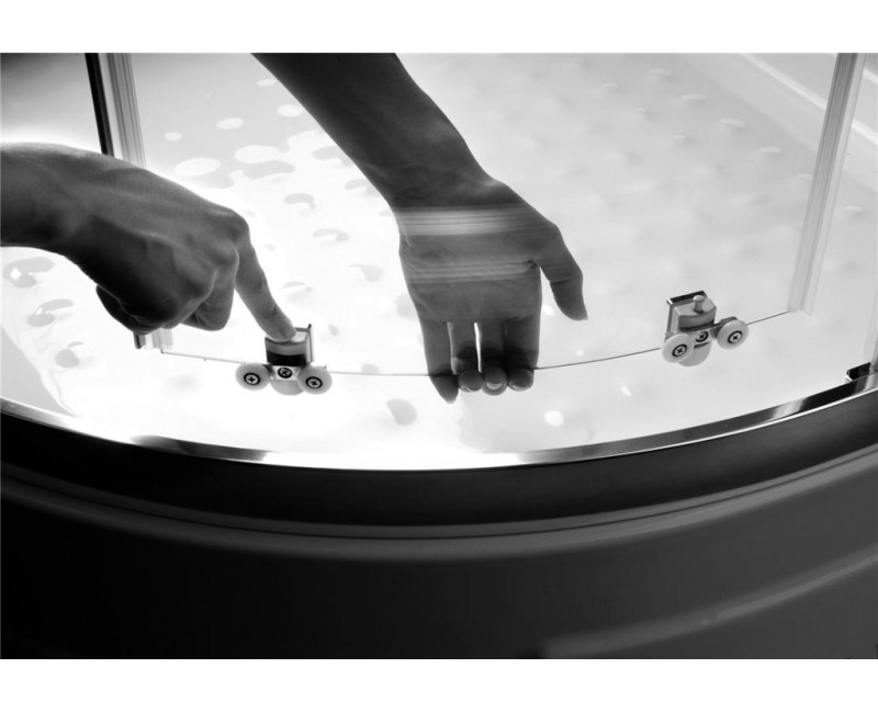 Radaway Dušas kabīne pusapaļa Dolphi Premium A 90x90