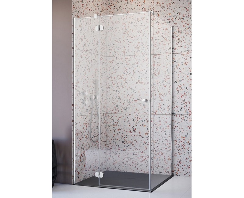 Radaway Dušas stūris kvadrātveida Torrenta KDJ ar krustveida atbalsta stieni 90 L/Rx90