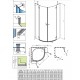 Radaway Душевой уголок полукруглый Torrenta PDD E 90x80 Radaway Душевой уголок полукруглый Torrenta PDD E 90x80