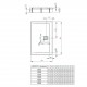 Radaway Душевой поддон прямоуголный ARGOS D 150x90 cm Radaway Душевой поддон прямоуголный ARGOS D 150x90 cm
