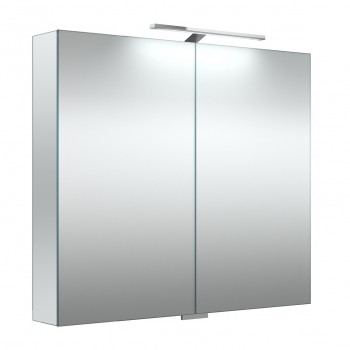 RB GRAND Vannas istabas spoguļskapītis ar LED apgaismojumu 80 cm, 2102500