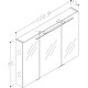 RB GRAND шкафчик с зеркальными дверцами 100 cm, 2102700 RB GRAND шкафчик с зеркальными дверцами 100 cm, 2102700